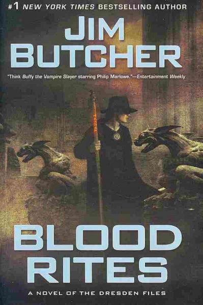 Blood rites [Hard Cover] : a novel of the Dresden files / Jim Butcher.