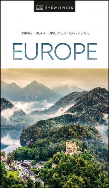 DK Eyewitness travel guide Europe.