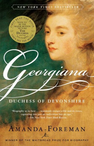 Georgiana, Duchess of Devonshire.