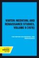 Viator : Medieval and Renaissance Studies. Volume 9. Cover Image